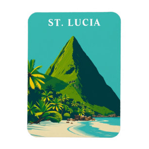 Ímã Rua da Vintage. Lucia Caribe Souvenir