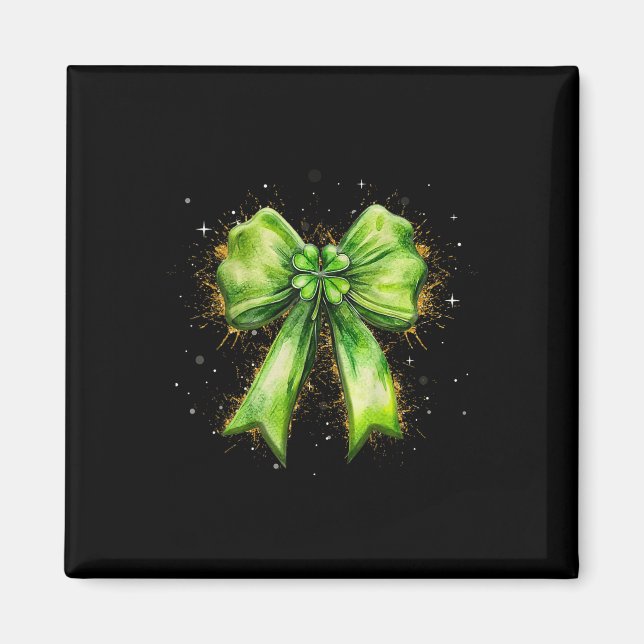 Imã Rua de Arco de Shamrock irlandês sortudo. Da de Pa (Frente)