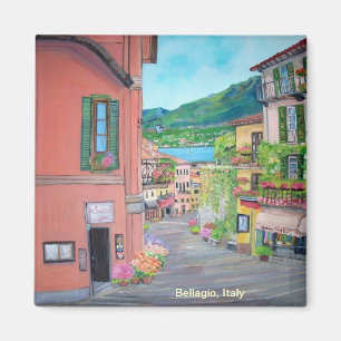 Imã Rua de Bellagio, Italia - ímã