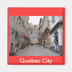 Imã Rua de Cidade de Quebec