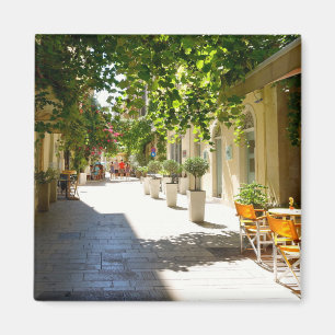 Imã Rua de Corfu da piscina, ímã