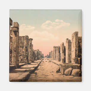 Imã Rua de Fortuna, Pompeii, Campania, Italia