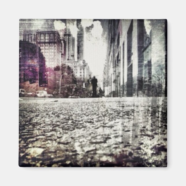 Imã rua de pedra-de-bolhas (Frente)