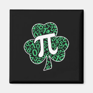 Imã Rua de Shamrock Pi Day, Dia de Patrick e Matemátic