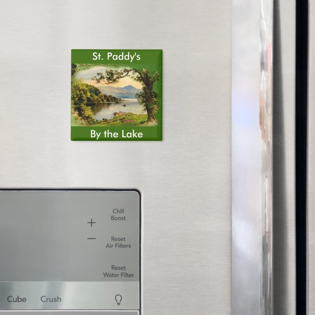 Imã Rua de Vintage, Paddy's perto do lago (In Situ (Fridge))