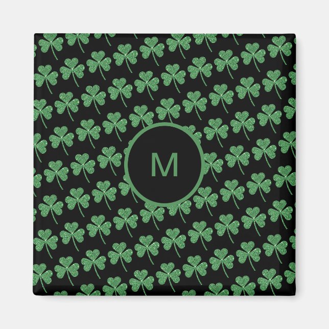 Imã Rua. Dia de Patrick, Shamrock Verde Vine Irish Par (Frente)