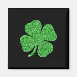 Imã Rua. Dia de Patrick Sorte Charm Green Irish Clover