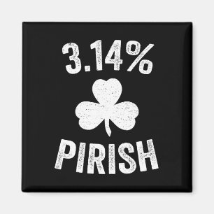 Imã Rua do dia de pi, 3,14 irlandês Engraçado Matemáti
