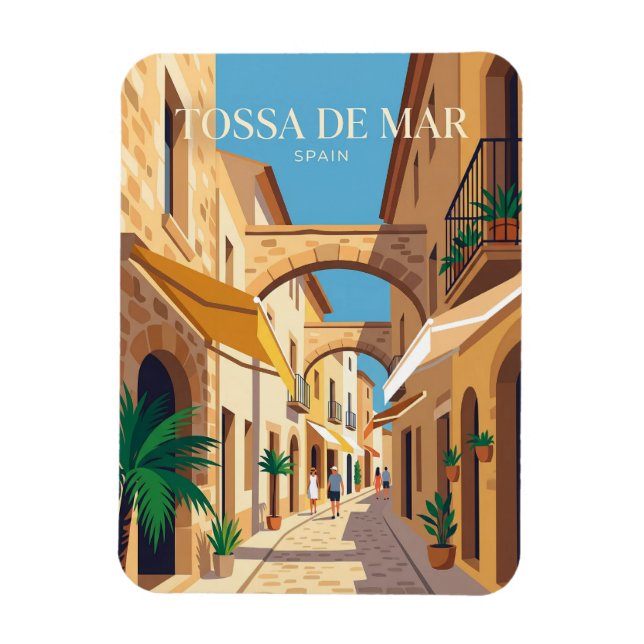 Ímã Rua do Socorro Espanha (Vertical)