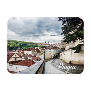 Ímã Rua em Praga — Cartão postal do centro