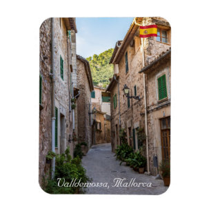 Ímã Rua estreita da aldeia de Valldemossa - Maiorca