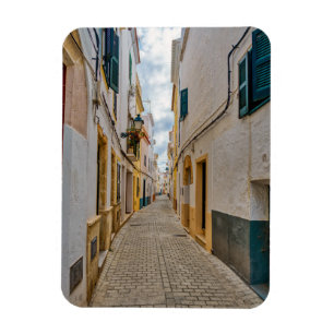 Ímã Rua estreita em Ciutadella - Menorca, Espanha