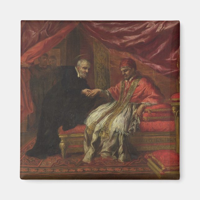 Imã Rua Filippo Neri Curing Pope Clemente VIII (Frente)