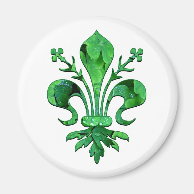Imã Rua, Fleur de lis Magnet, do Patrick (Frente)