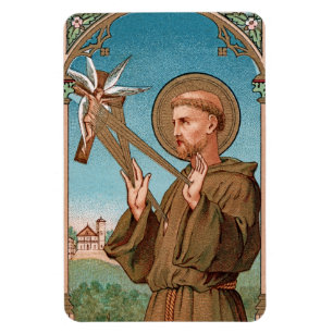 Ímã Rua. Francis of Assisi, Pater Seraphicus (SAU 040)