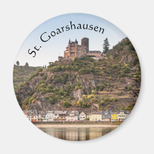 Imã Rua. Goarshausen - Burg Katz