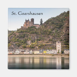Imã Rua. Goarshausen - Burg Katz