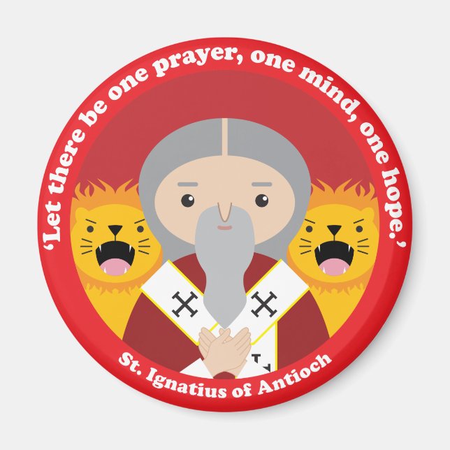 Imã Rua. Ignatius de Antioch (Frente)