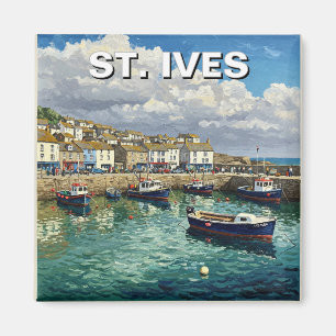 Imã Rua Ives Cornwall England Viagem