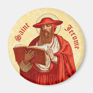 Imã Rua. Jerome como Cardeal com Livro (P 004)