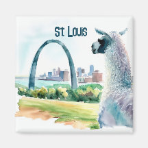 Rua Louis Arch Llama Souvenir