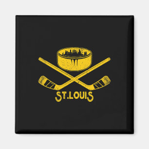 Imã Rua Louis Retro Hockey Lover Sticks State Outi