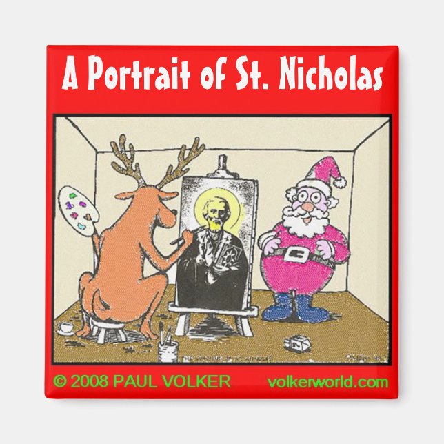 Imã Rua. Magneta Nicholas $3,00 (Frente)