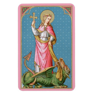 Ímã Rua. Margaret de Antioch (SAU 038)