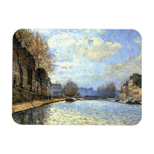 Ímã Rua Martin Canal Alfred Sisley