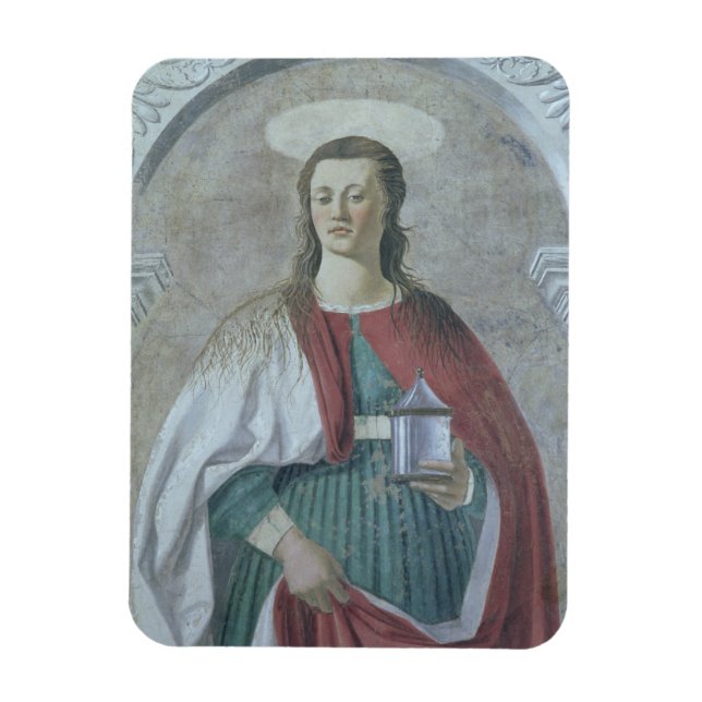Ímã Rua. Mary Magdalene, 1466 (fresco) (pormenores) (v (Vertical)