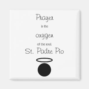 Imã Rua. Padre Pio Coote Magnet