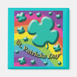 Imã Rua. Patricks Day Magnet