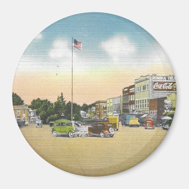 Imã Rua Principal da Floresta Histórica (Frente)