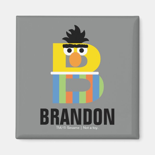 Imã Rua Sésamo | B é para Bert (Frente)