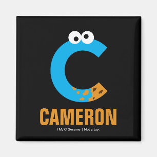 Imã Rua Sésamo   C é destinado ao Monstro de Biscoit