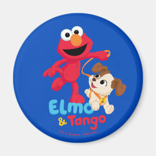 Imã Rua Sésamo Corrente Elmo & Tango