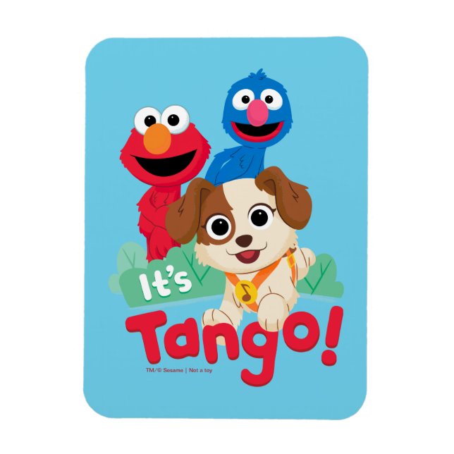 Ímã Rua Sésamo | É Tango com Elmo & Grover (Vertical)