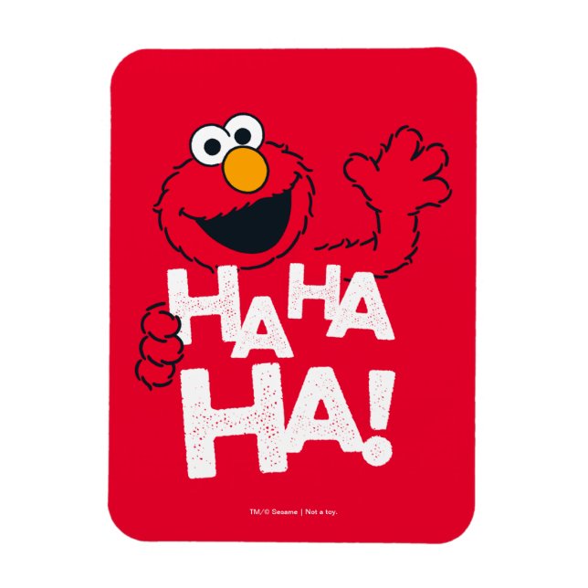 Ímã Rua Sésamo | Elmo - Ha Ha Ha! (Vertical)