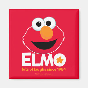 Imã Rua Sésamo   Elmo Muitas filhas desde 1984