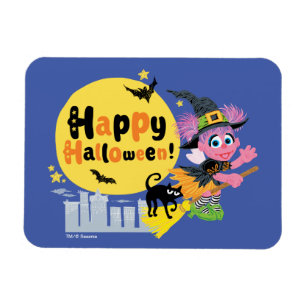 Ímã Rua Sésamo   Padrão Fofo de Halloween