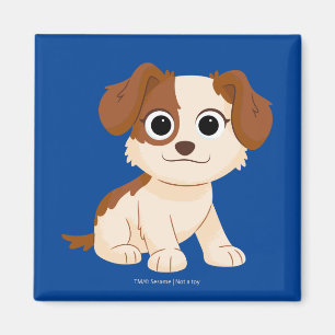 Imã Rua Sésamo   Puppy Tango da Elmo