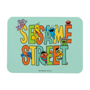 Ímã Rua Sésamo Sesame Street Tipo Pals