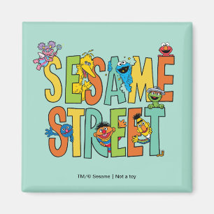 Imã Rua Sésamo   Sesame Street Tipo Pals