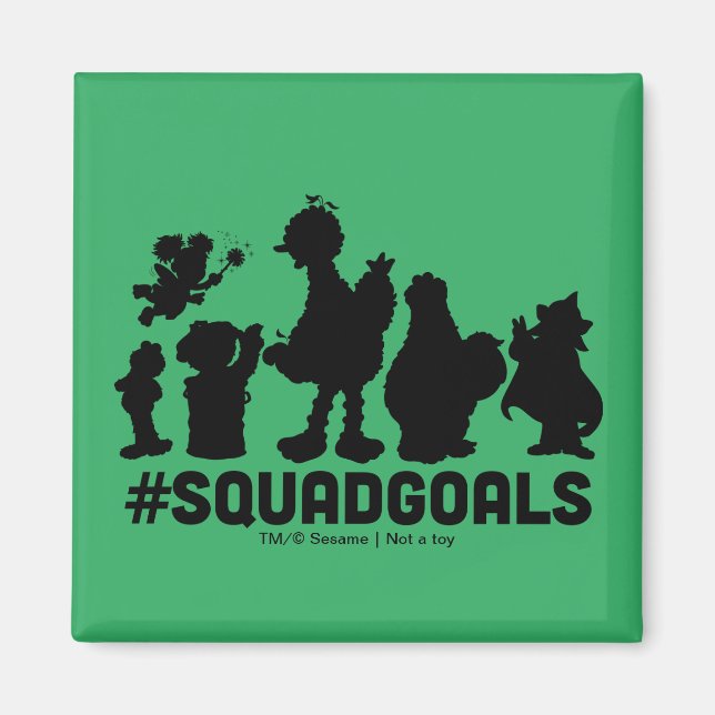 Imã Rua Sésamo - #SquadMetas (Frente)