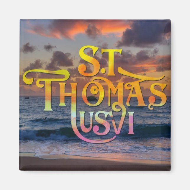 Imã Rua Thomas Ilhas Virgens Americanas (Frente)