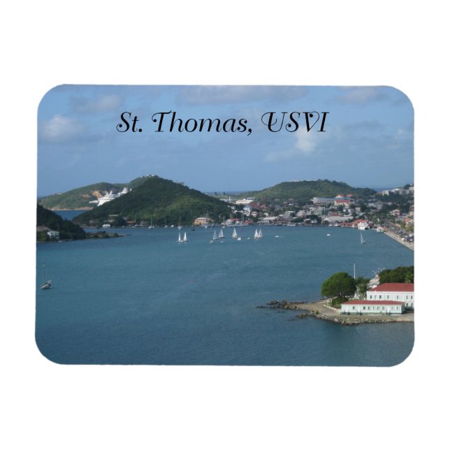 Ímã Rua Thomas USVI (Horizontal)