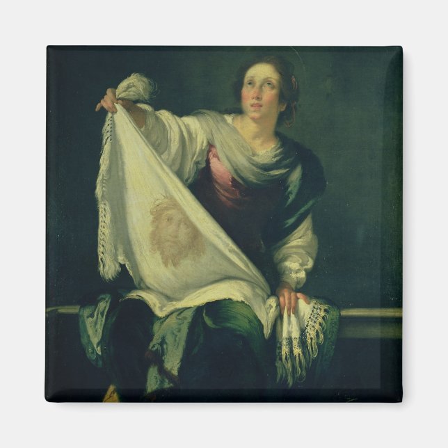 Imã Rua. Veronica, 1625-30 (óleo na canvas) (Frente)