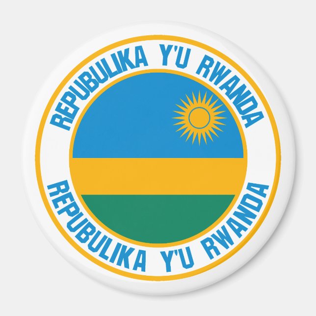 Imã Ruanda Round Emblem (Frente)