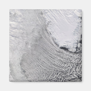 Imã Ruas da nuvem no mar de Labrador