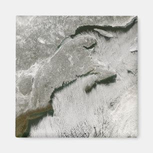 Imã Ruas de neve e nuvens